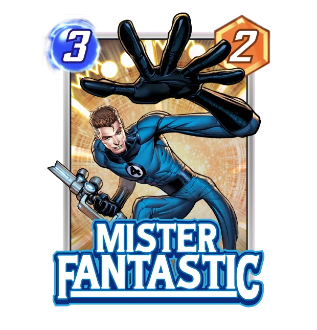 The Mister Fantastic card from Marvel Snap