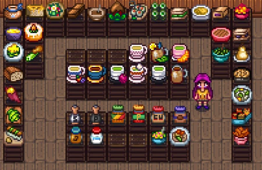 Display of recipes available in the More Recipes mod from PPJA