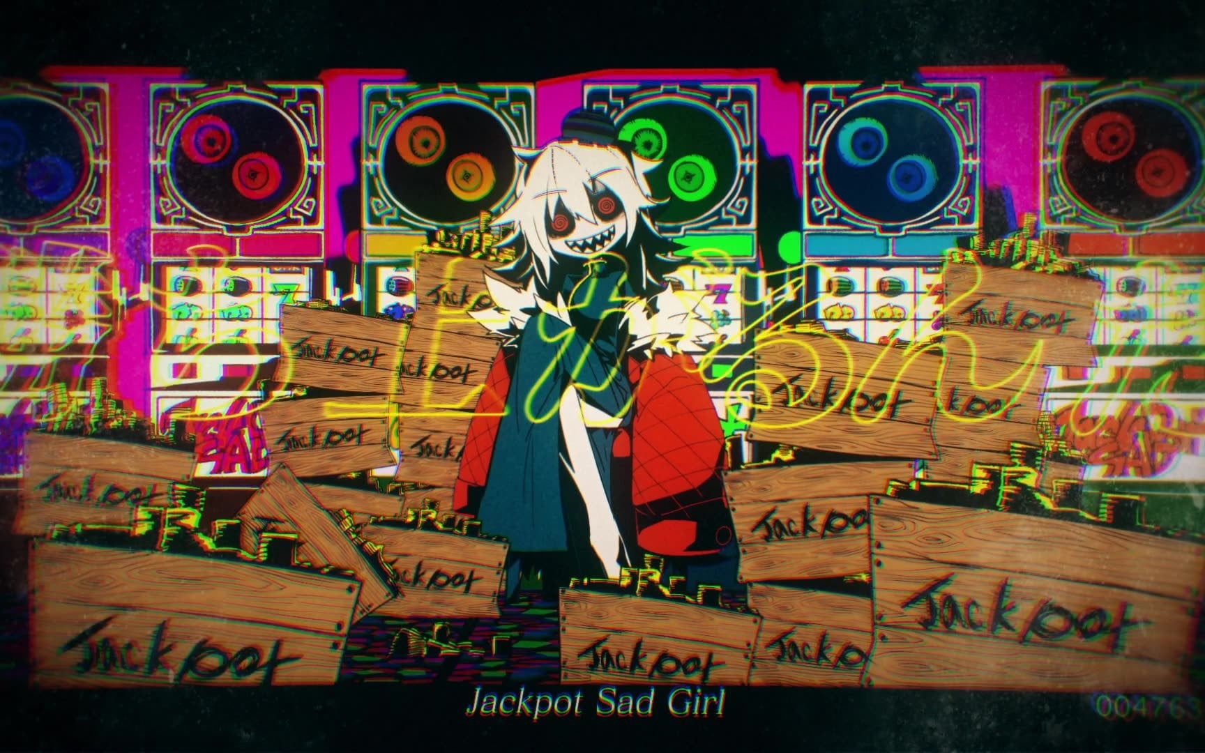Part of the Music Video for Syudou's Song, 'Jackpot Sad Girl'