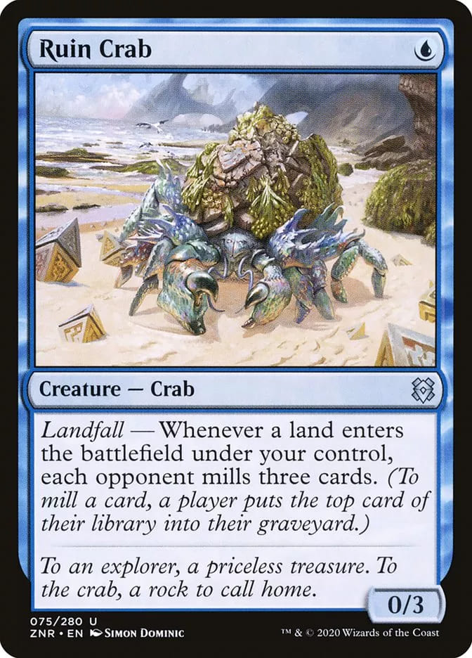 Ruin Crab Card Art